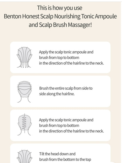 Benton Scalp Brush Massager