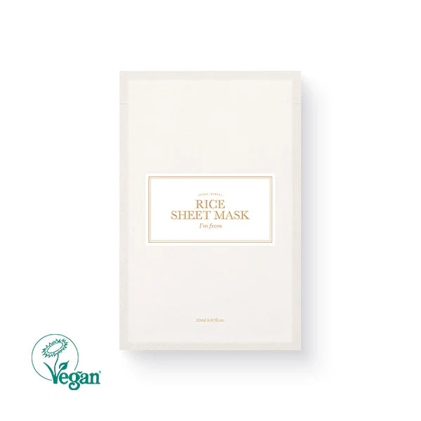 [NEW LAUNCH] I'm From Rice Sheet Mask 20ml