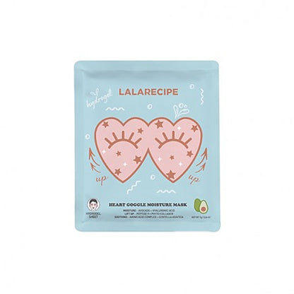 LALARECIPE Heart Goggle Moisture Mask 7g (for eyes and cheeks) - 1 pc