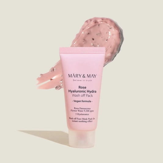 Mary & May Rose Hyaluronic Hydra Wash Off Pack 30g