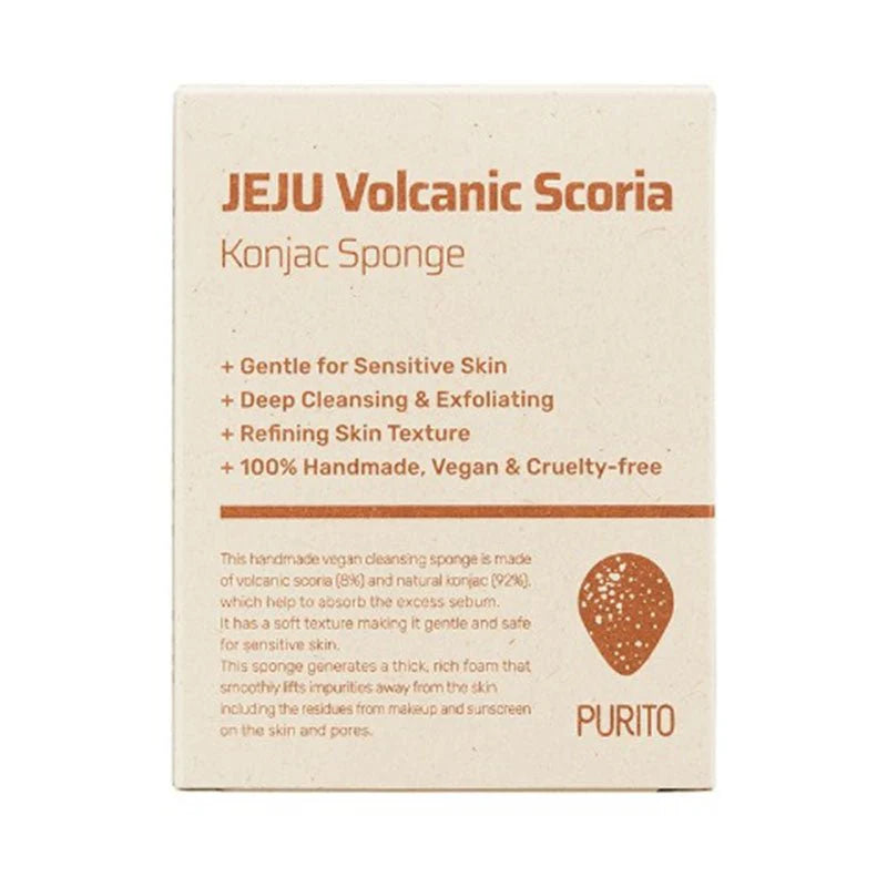 Purito Seoul Jeju Volcanic Scoria Konjac Sponge