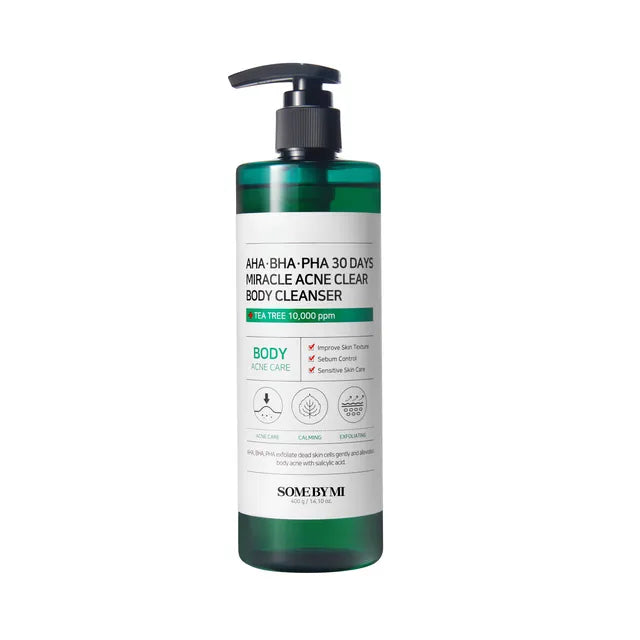 SOME BY MI AHA BHA PHA 30 Days Miracle Acne Clear Body Cleanser 400g