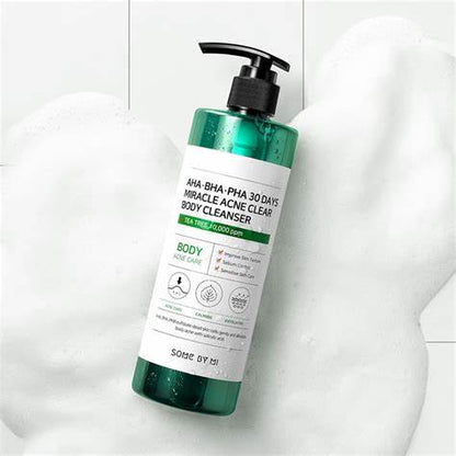 SOME BY MI AHA BHA PHA 30 Days Miracle Acne Clear Body Cleanser 400g