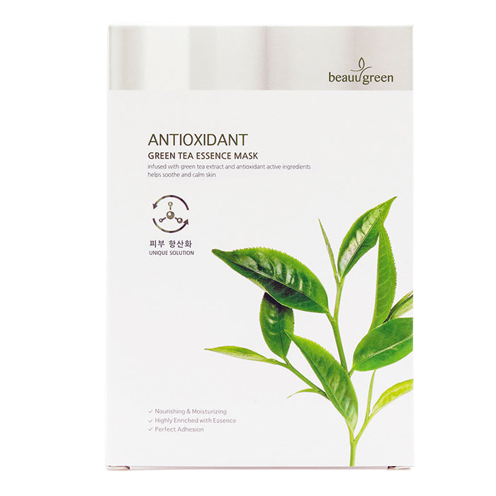 Beauugreen Green Tea Essence Sheet Mask