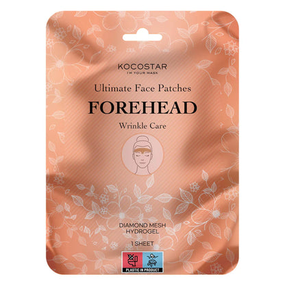 KOCOSTAR Ultimate Face Patches - Forehead 1 pc  (Diamond Mesh Hydrogel)