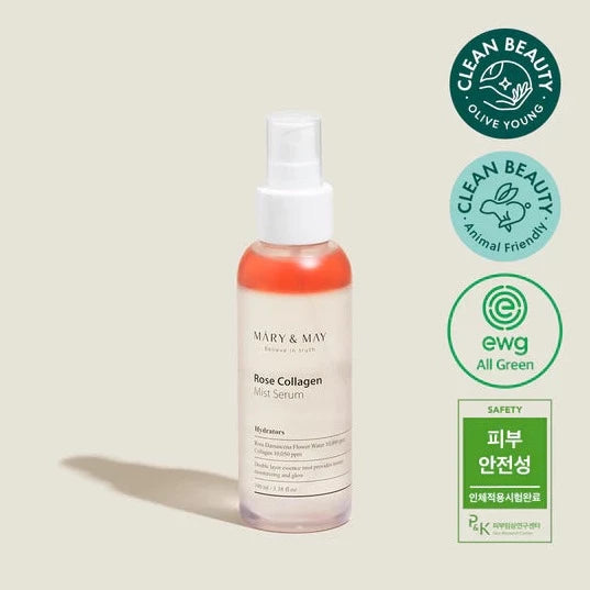 Mary & May Rose Collagen Mist Serum - 100ml