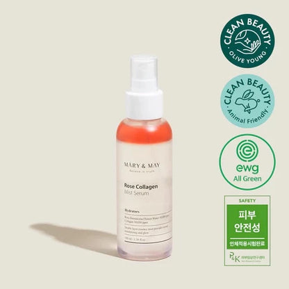 Mary & May Rose Collagen Mist Serum - 100ml