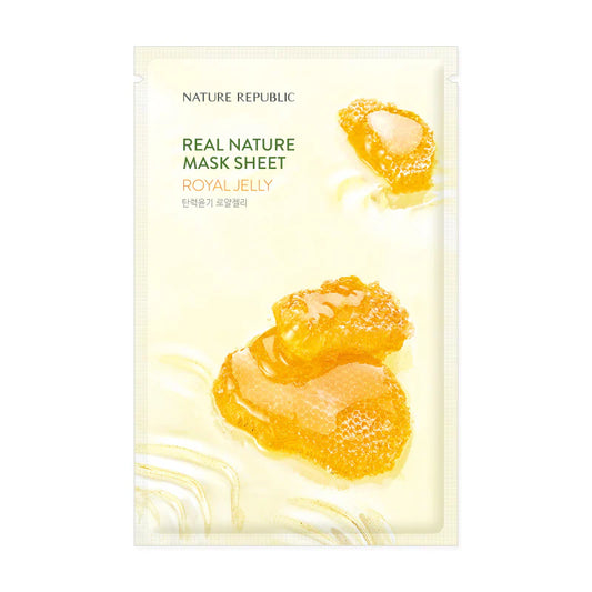 Nature Republic Real Natire Royal Jelly Sheet Mask - 23ml