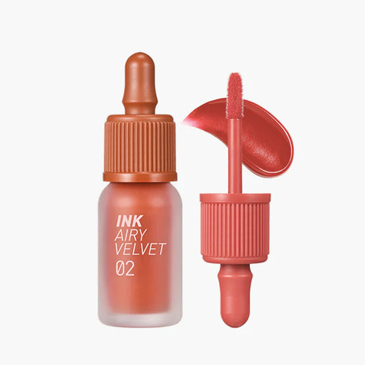 Peripera Ink Airy Velvet Lip Tint #02 Selfie Orange Brown