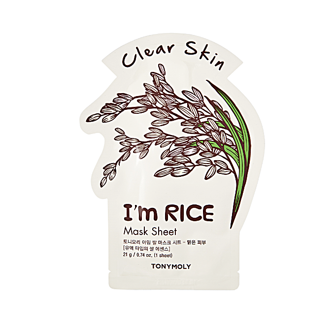 TONYMOLY I'm Rice Mask Sheet - Clear Skin - 21g